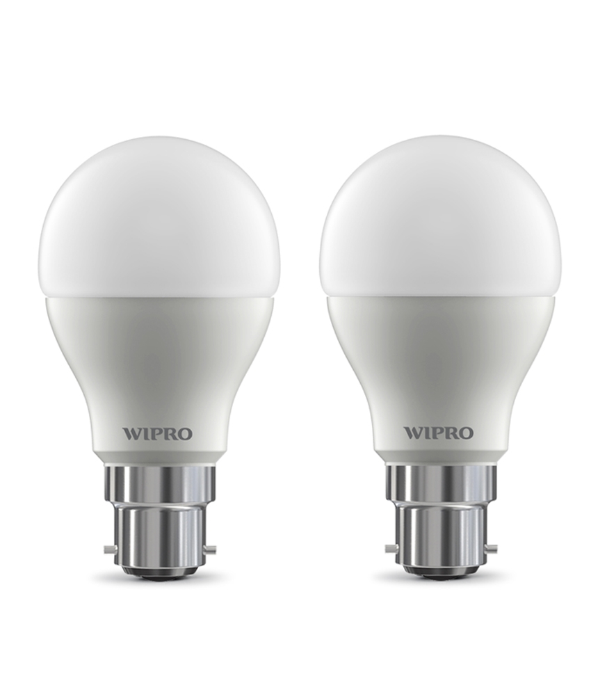 India Desire : Buy Wipro 10W (Pack of 2) LED BULB Light At Rs 199 From Flipkart [MRP Rs 1100]